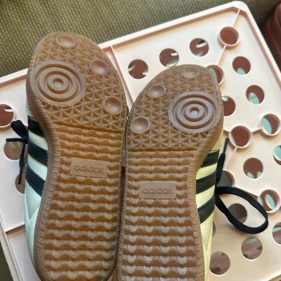 Adidas Samba Black and White Sneakers - Picture 7 of 9